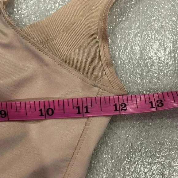 [S]Janira Corset-Up  Esbelta 914 Dune Camisole with Side Support - Picture 9 of 10